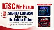 Dr Felicia Stoler with Peter Mingils and Stephen Lukawski on KISC My Health Radio